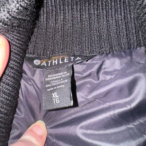 ATHLETA Hanover Hybrid Black Jacket, Size XL, New with Tag MSRP $259 - Picture 15 of 16